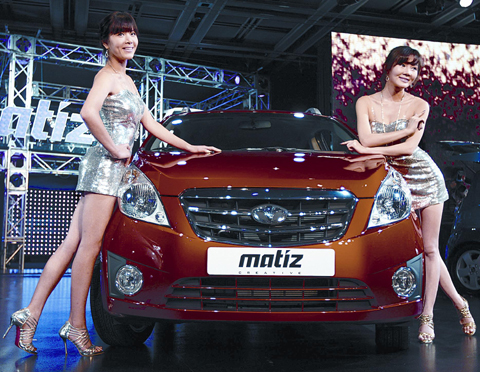 通用大宇新款Matiz（雪佛兰Spark）亮相