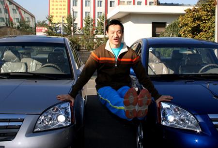 奇瑞A5——奥运冠军送女友的第一辆车